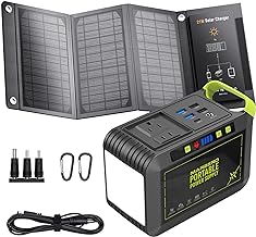 MARBERO 88Wh Portable Power Station 24000mAh Camping Solar Generator with